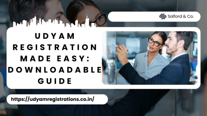 Udyam Registration Handbook: An Essential Download for MSMEs