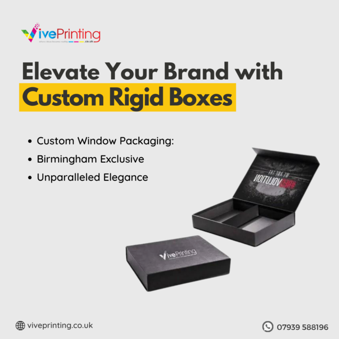 custom rigid boxes, buy custom rigid boxes in birmingham, custom window packaging boxes