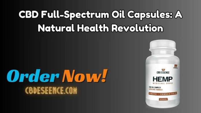 CBD Full-Spectrum Oil Capsules