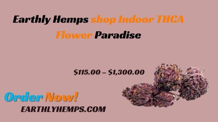 Earthly Hemps shop Indoor THCA Flower Paradise