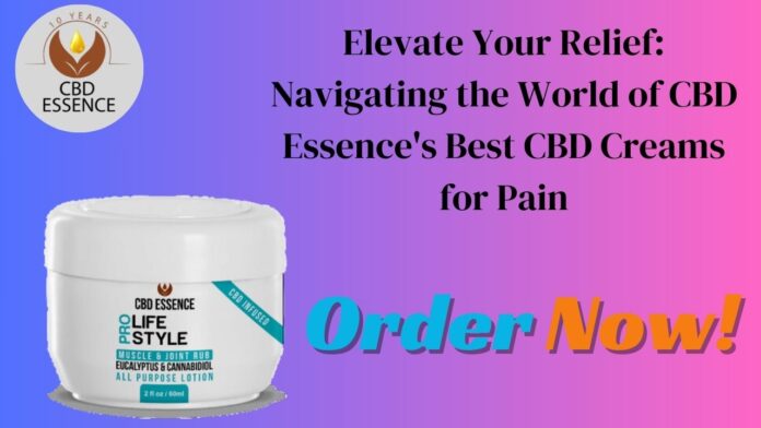 CBD pain relief salves