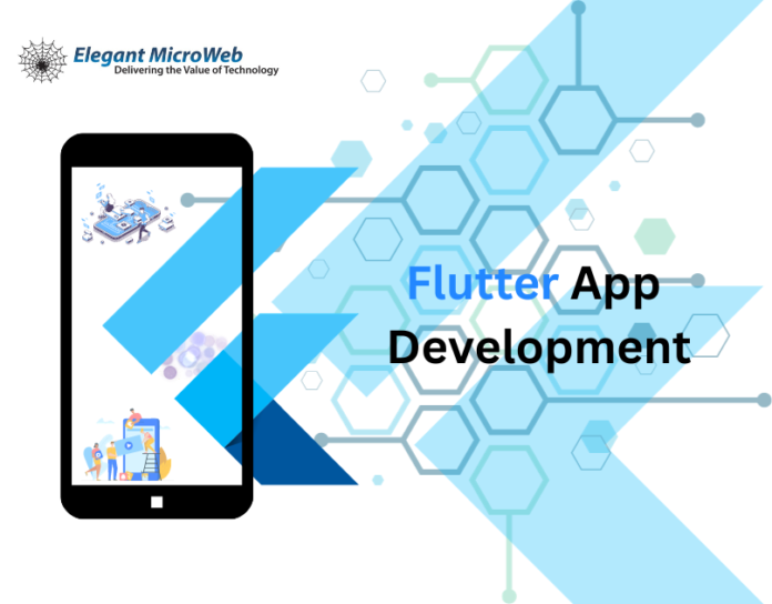 Flutter app development