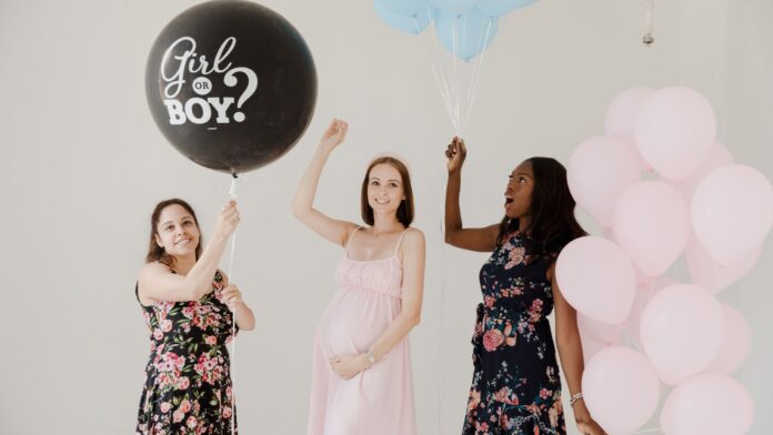 Twist of Gender Reveal Showers with Balloon Decorations